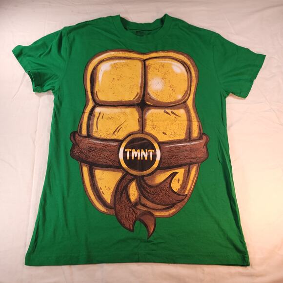 Teenage Mutant Ninja Turtles Graphic Short Sleeve T-Shirt Mens Size S Green - Picture 2 of 9